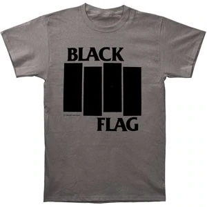 BLACK FLAG- Logo- Gray - T-Shirt
